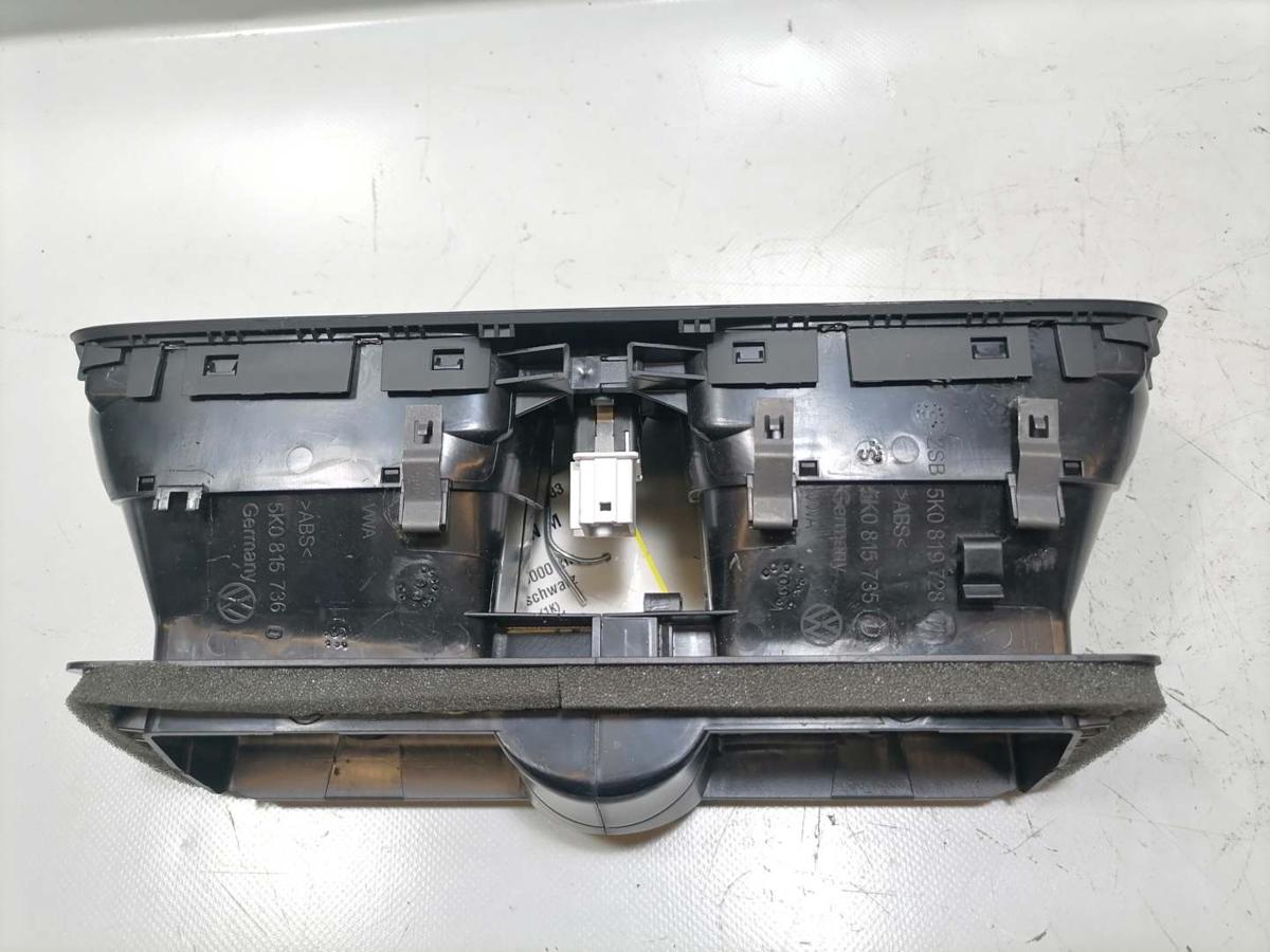 VW Golf 6 original Luftdüse Luftausströmer Armatrenbrett Mitte Bj.2009